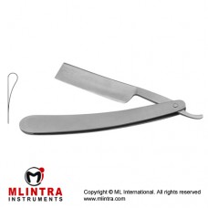 Razor Knife Blade Flat/Hollow Stainless Steel, Blade Size 80 mm